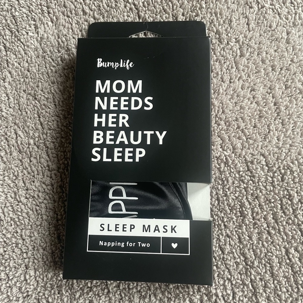 Bump Box sleep mask 😴